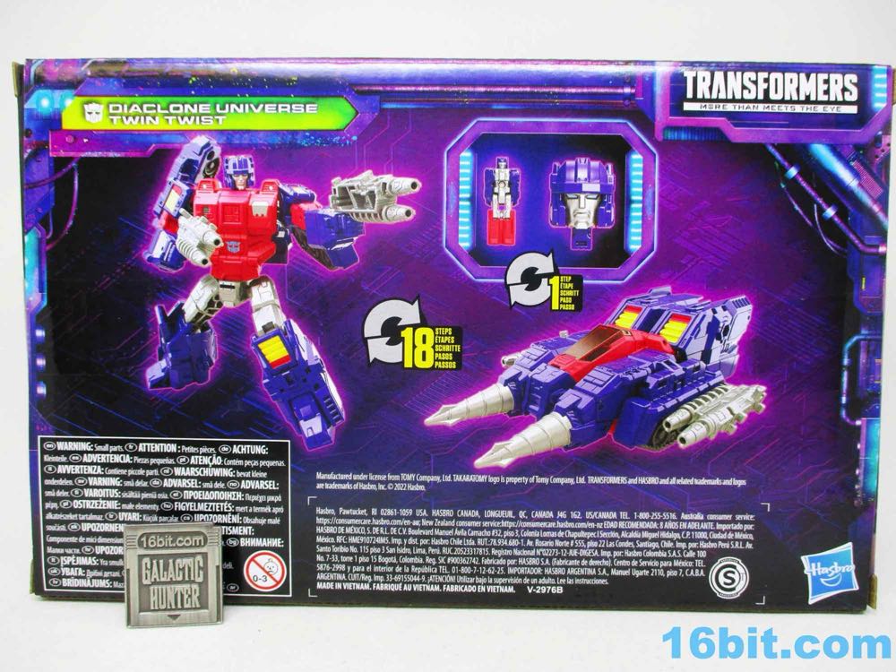 Diaclone Universe Twin Twist - Hasbro (Deluxe Class) action figure collectible - Main Image 4