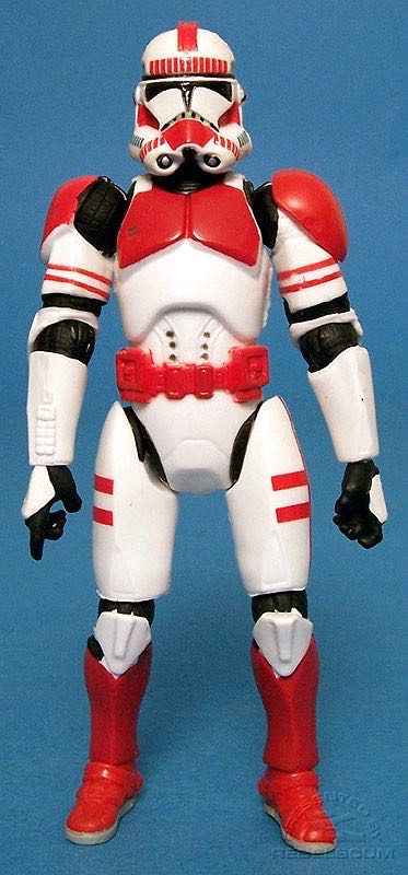 Clone Trooper (Shocktrooper) - Hasbro (Star Wars - Revenge Of The Sith) action figure collectible [Barcode 076930852798] - Main Image 2