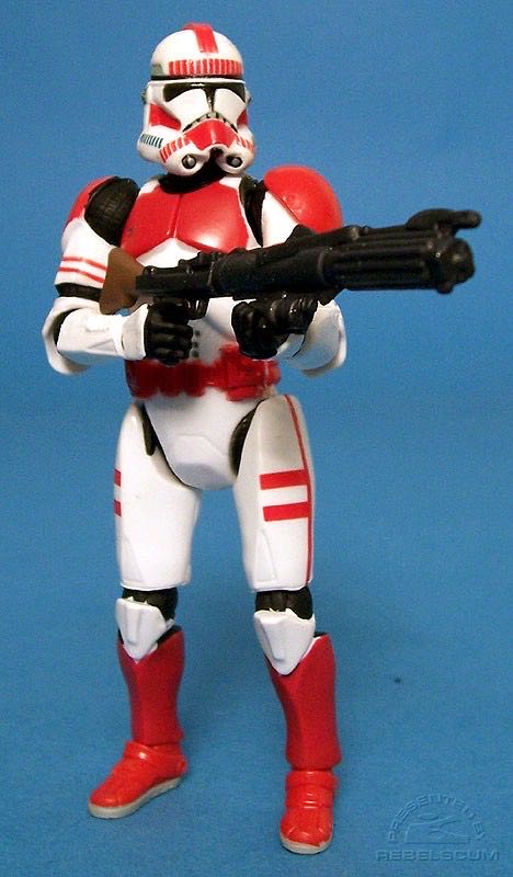 Clone Trooper (Shocktrooper) - Hasbro (Star Wars - Revenge Of The Sith) action figure collectible [Barcode 076930852798] - Main Image 3