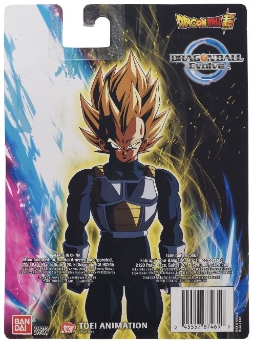 SS: VEGETA  - Bandai America (Dragon Ball Evolve) action figure collectible [Barcode 045557874650] - Main Image 2