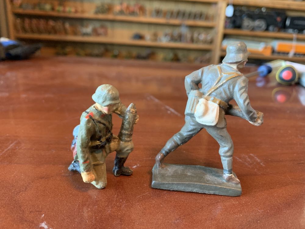 Elastolin Artillery Soldiers - Mixed action figure collectible - Main Image 2