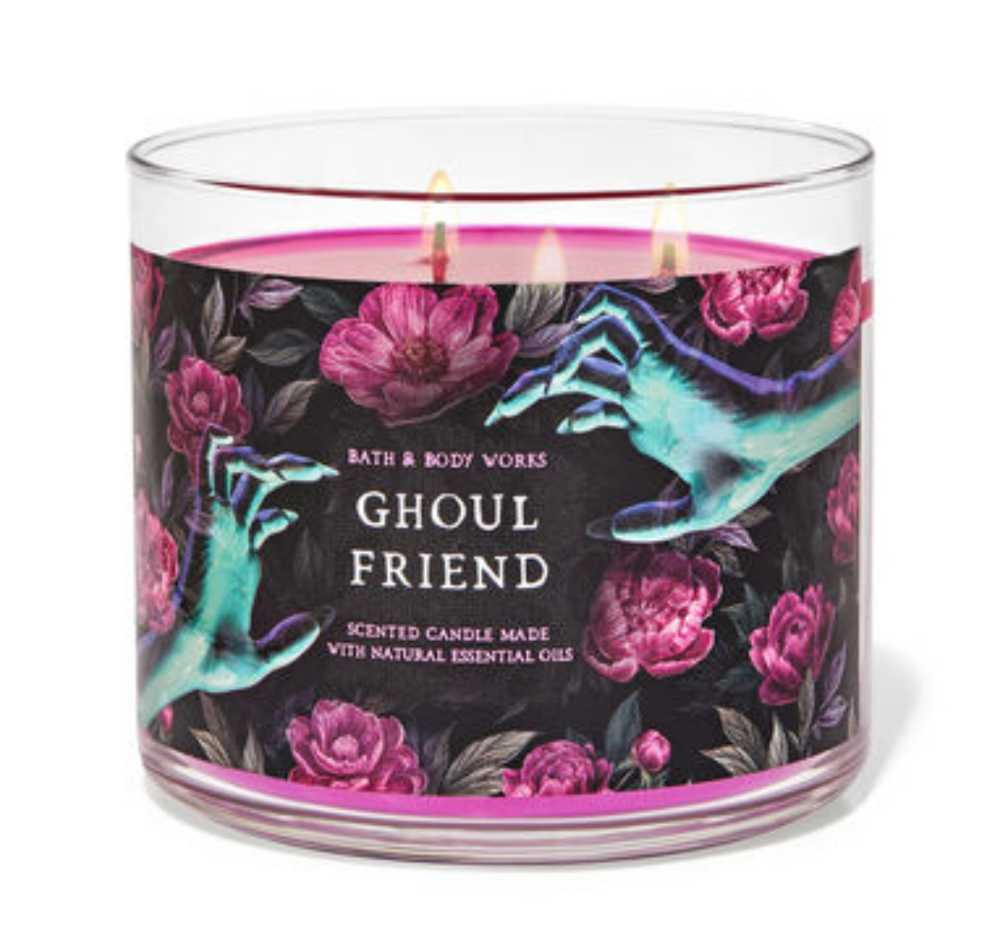CANDLE: Halloween Bath & Bodyworks Ghoul Friend 2022 - Bath & Bodyworks Candle (Halloween Candle) action figure collectible [Barcode 667557100074] - Main Image 4