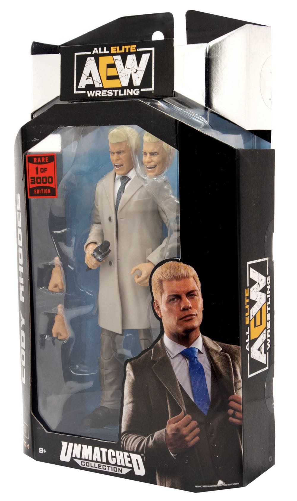 Cody Rhodes (Rare Edition) - Jazwares (Unmatched Series 4) action figure collectible [Barcode 191726431336] - Main Image 2