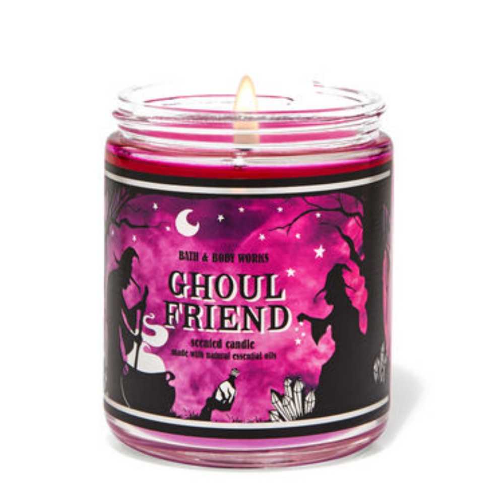 CANDLE: Halloween Bath & Bodyworks Ghoul Friend Single Wick 2022 - Bath & Bodyworks Candle (Halloween Candle) action figure collectible [Barcode 667557169712] - Main Image 3