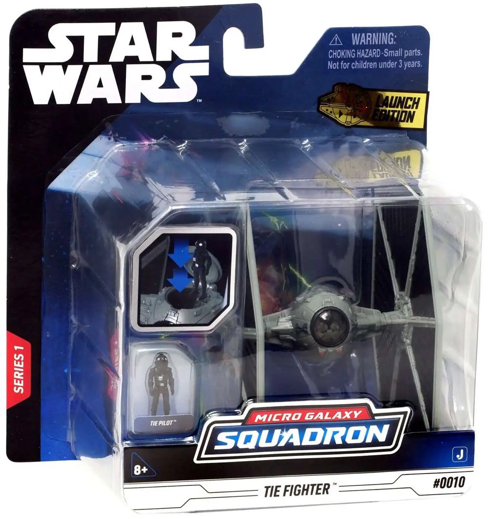 MG Squadron : #0010 TIE Fighter - Disney / Hasbro (Star Wars) action figure collectible [Barcode 191726416111] - Main Image 3