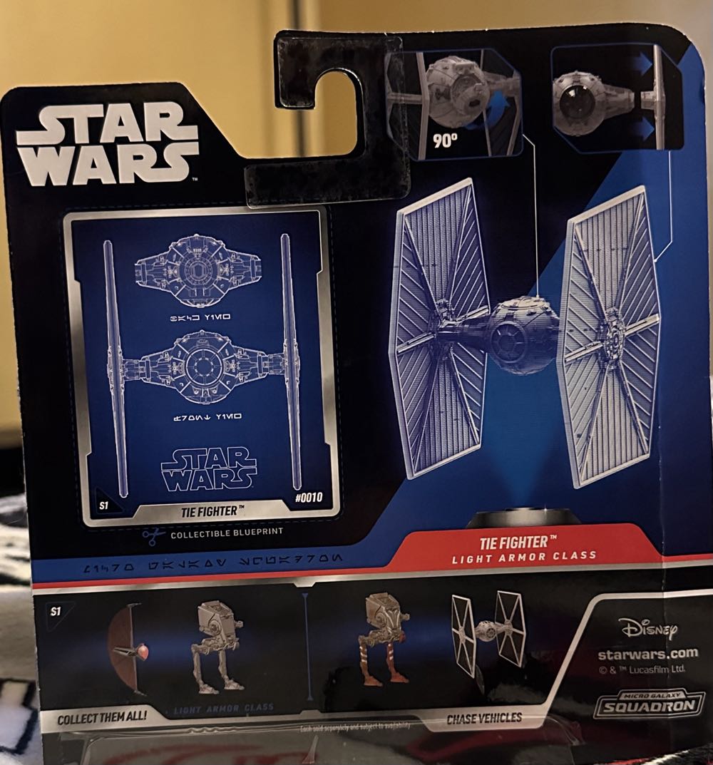 MG Squadron : #0010 TIE Fighter - Disney / Hasbro (Star Wars) action figure collectible [Barcode 191726416111] - Main Image 4