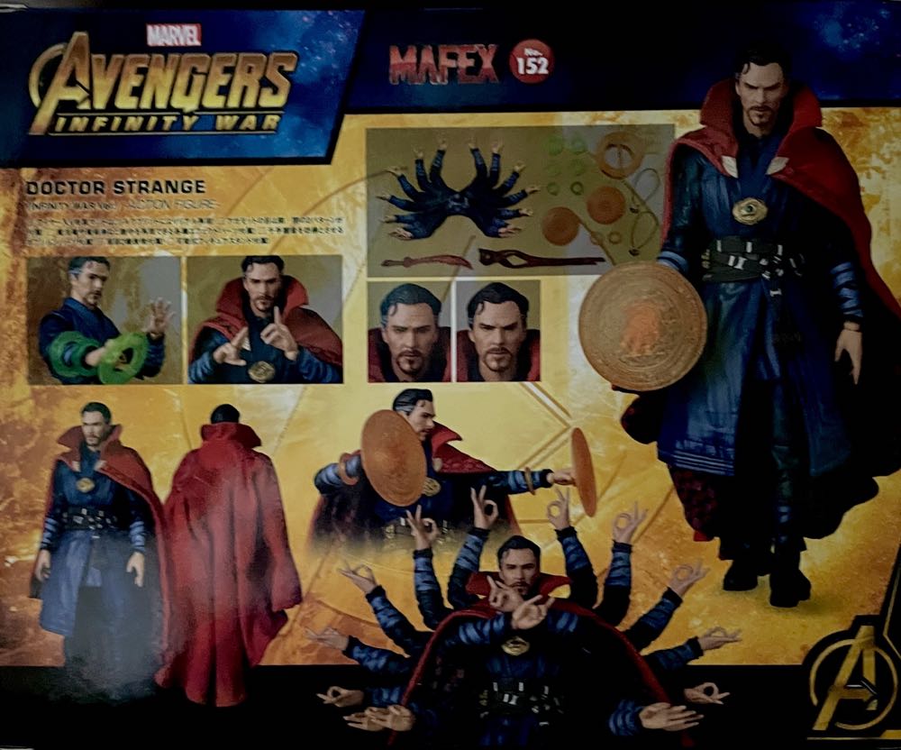 Doctor Strange - Mafex (MCU (Avengers - Strange)) action figure collectible [Barcode 4530956471525] - Main Image 2