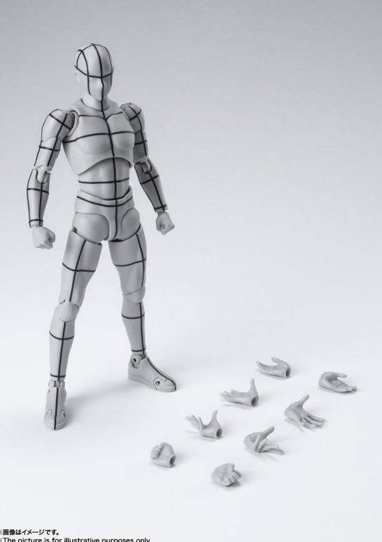 Body-kun (Wireframe) - Bandai Spirits (Kentaro Yabuki) action figure collectible [Barcode 4573102611123] - Main Image 3