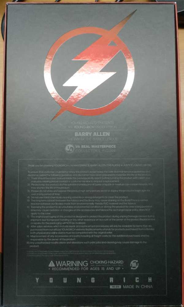 Barry Allen Justice League - YOUNG RICE action figure collectible - Main Image 2