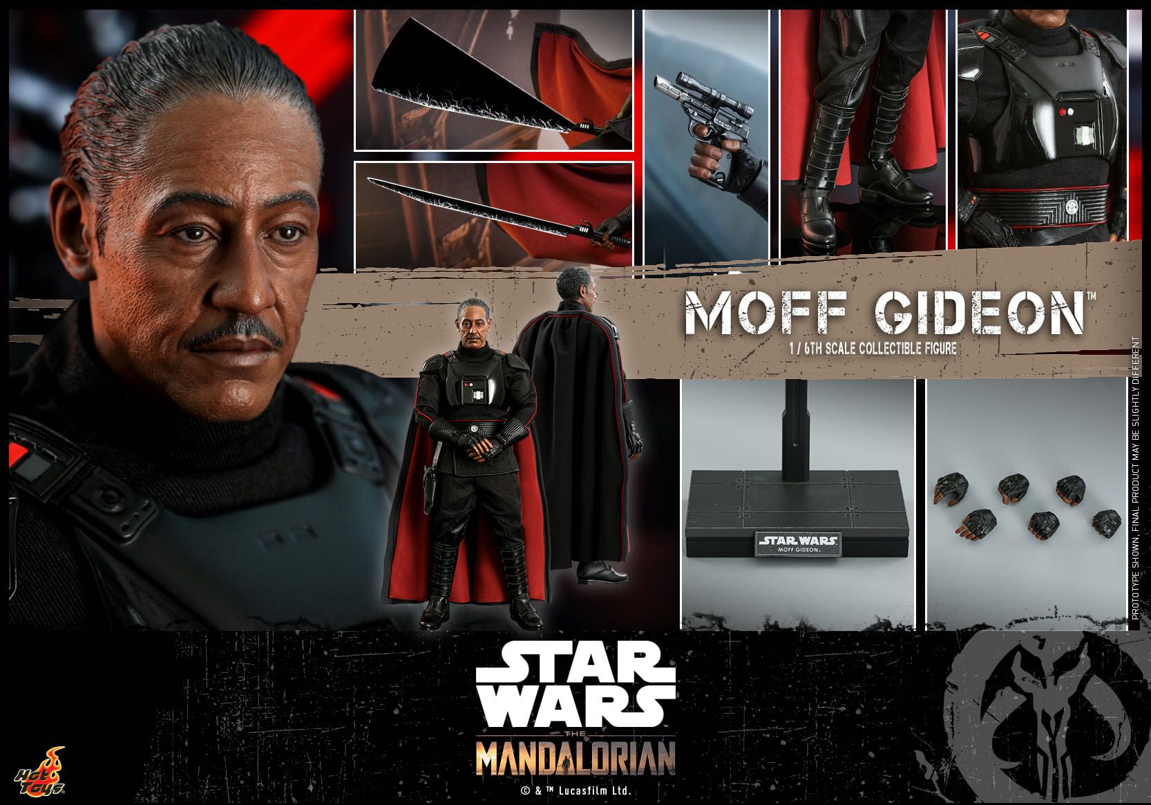 Moff Gideon - Hot Toys (The Mandalorian) action figure collectible [Barcode 4895228607119] - Main Image 10