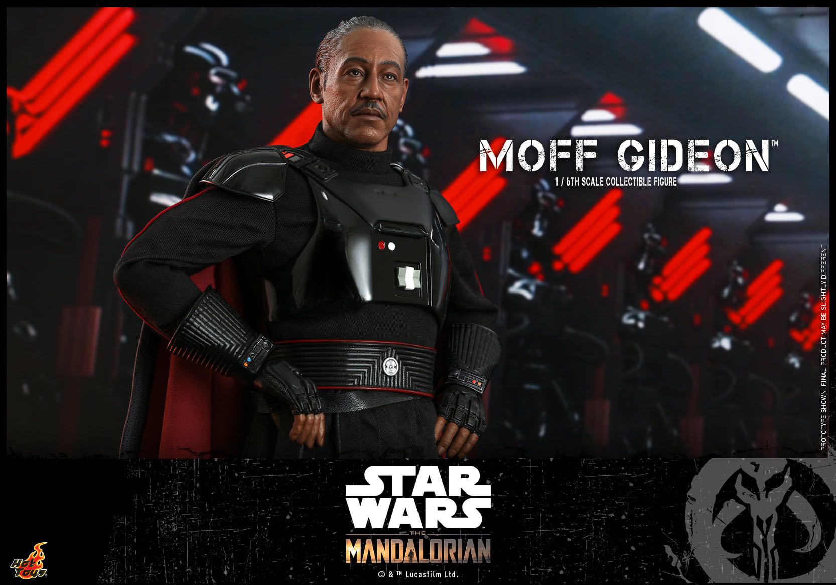 Moff Gideon - Hot Toys (The Mandalorian) action figure collectible [Barcode 4895228607119] - Main Image 8