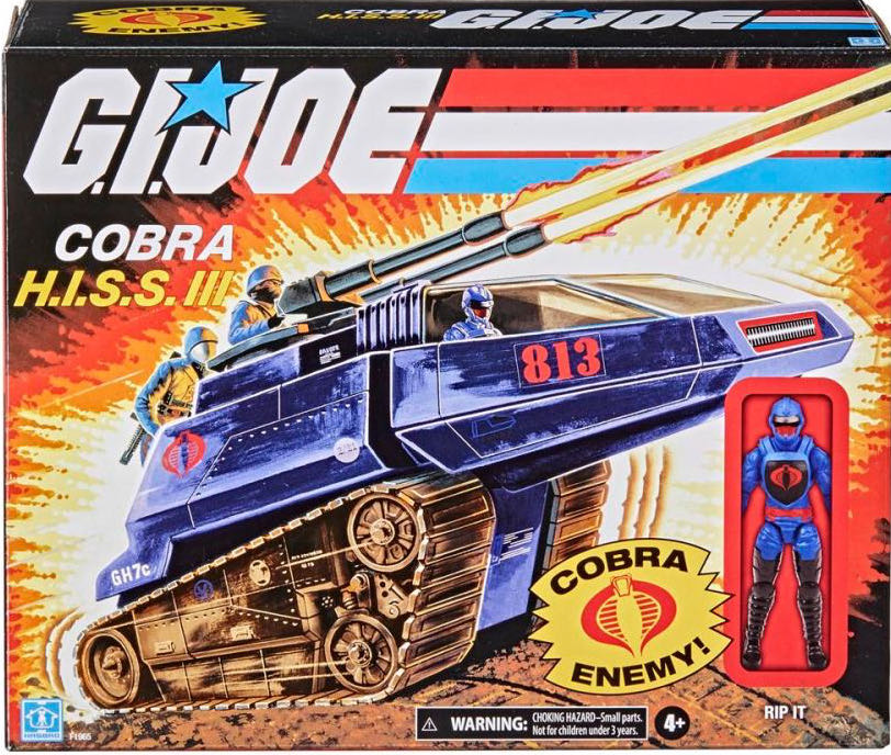 Cobra H.I.S.S. III (Rip It) - Hasbro (G.I. Joe) action figure collectible [Barcode 5010993866427] - Main Image 1