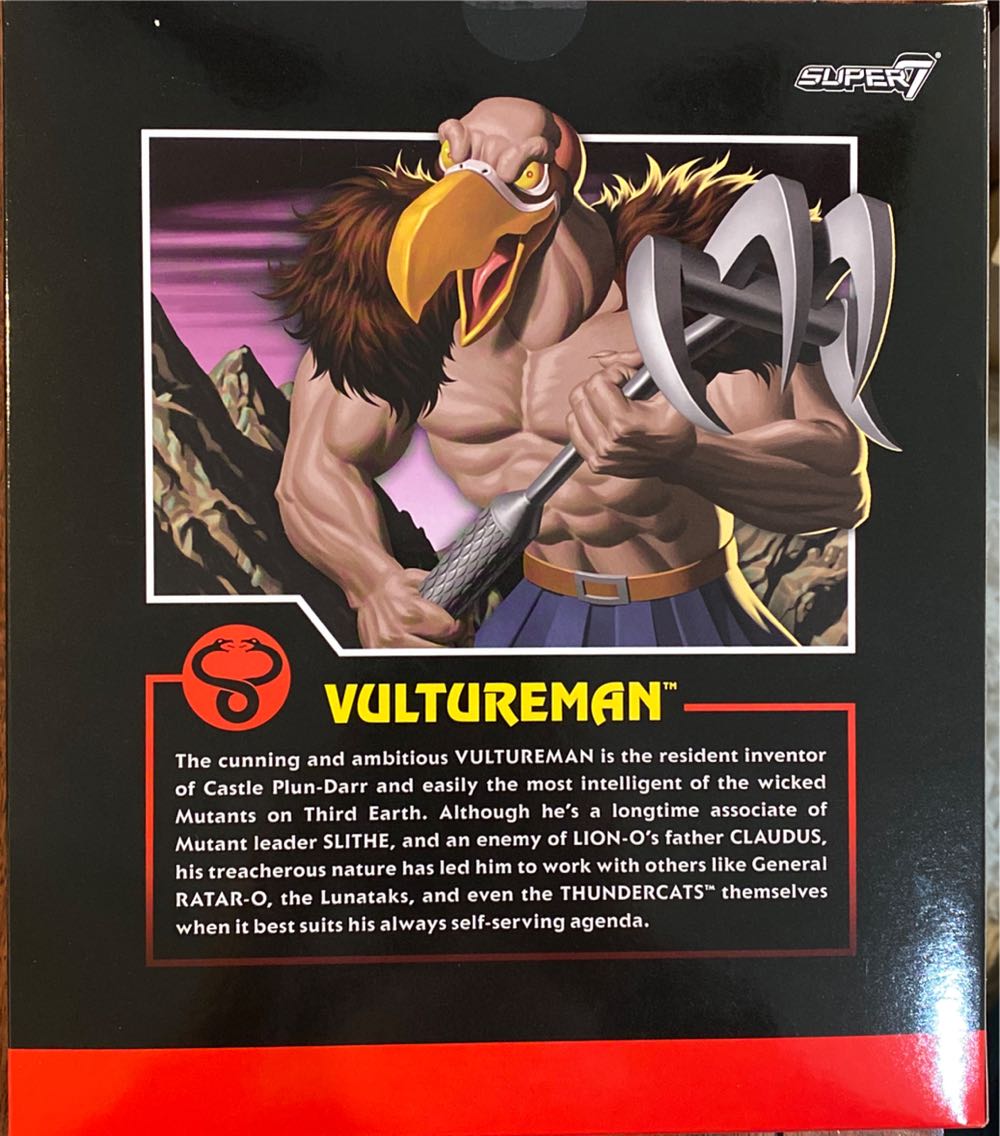Vultureman - Super 7 (Thundercats Ultimates) action figure collectible [Barcode 840049813472] - Main Image 2