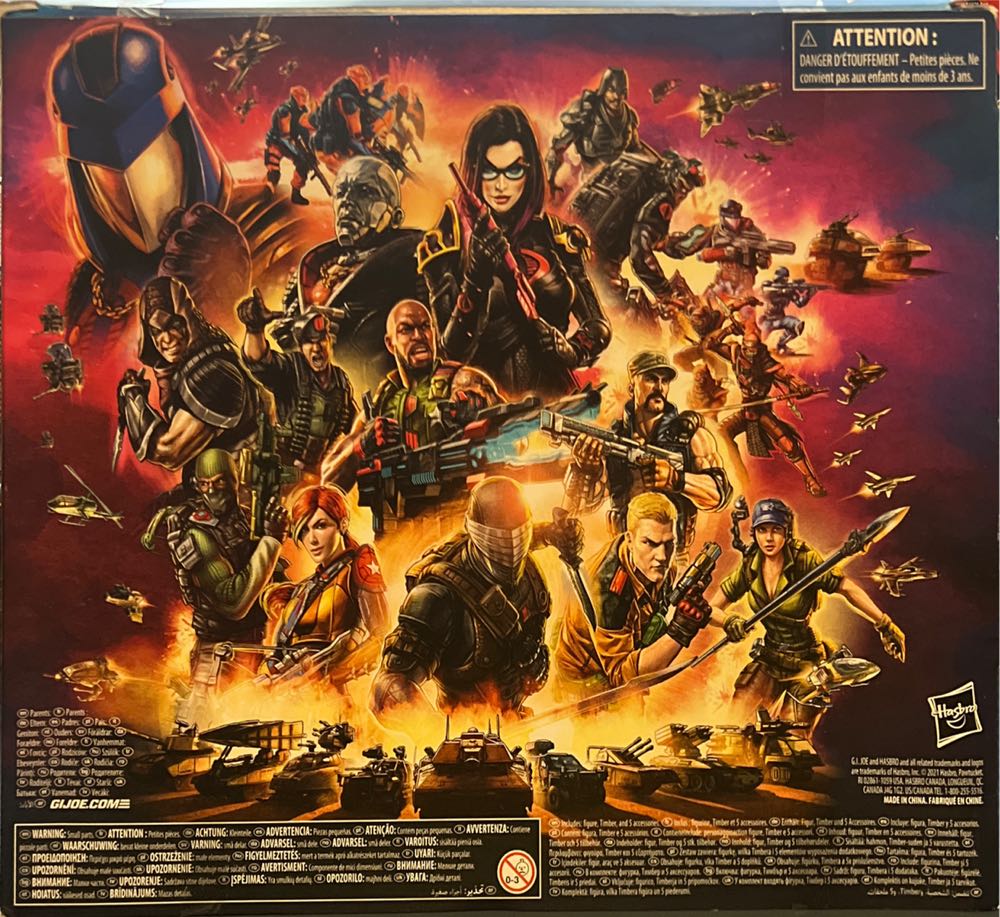 GI Joe Snake Eyes & Timber: Alpha Commandos - Hasbro action figure collectible - Main Image 2