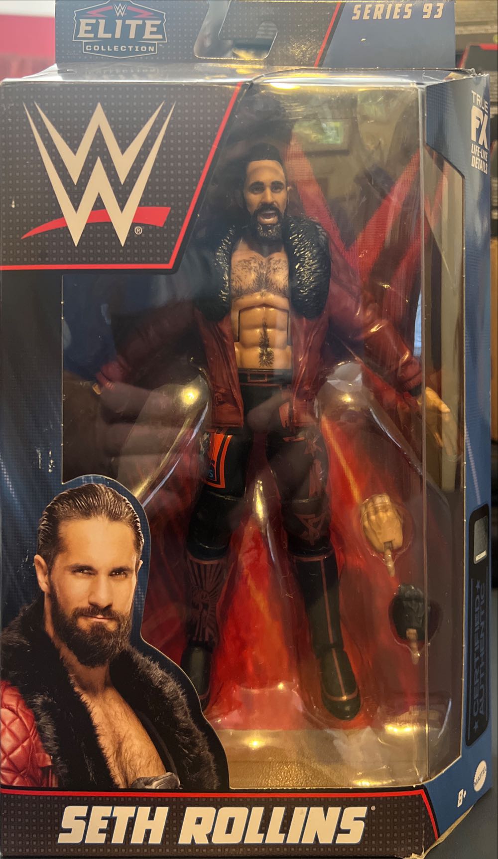 Seth Rollins - Mattel Wwe (Wwe Elite) action figure collectible [Barcode 194735021574] - Main Image 2