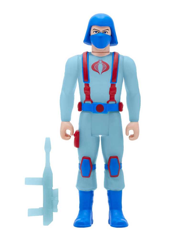 Cobra Trooper Y-Back (Glow Patrol) - Super7 (G.I. Joe) action figure collectible [Barcode 840049814677] - Main Image 3