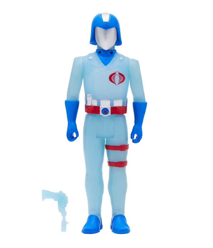 Cobra Commander (Glow Patrol) - Super7 (G.I. Joe) action figure collectible [Barcode 840049814653] - Main Image 3