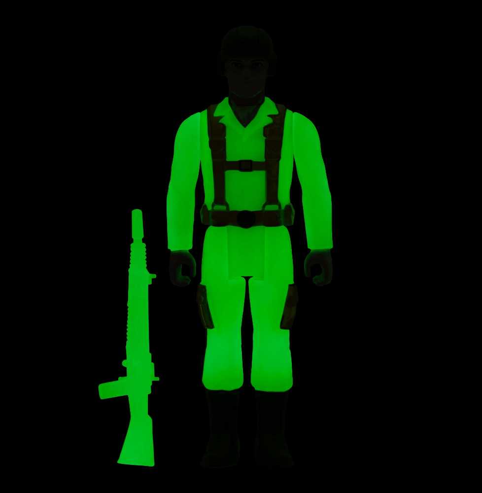 GI Joe Super 7 ReAction #30: GI Joe Trooper (Glow Patrol) - Super7 (G.I. Joe) action figure collectible [Barcode 840049814639] - Main Image 4