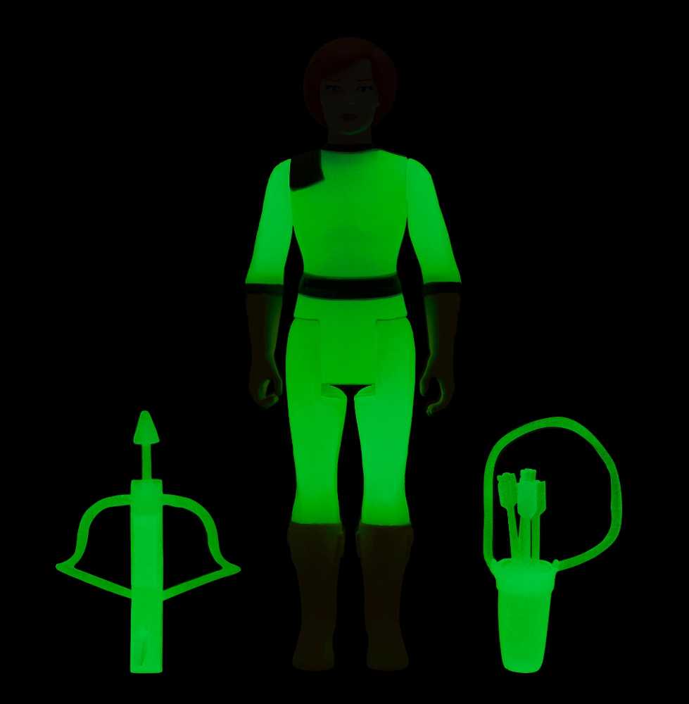 GI Joe Super 7 ReAction #24: Scarlett (Glow Patrol) - Super7 (G.I. Joe) action figure collectible [Barcode 840049814646] - Main Image 4