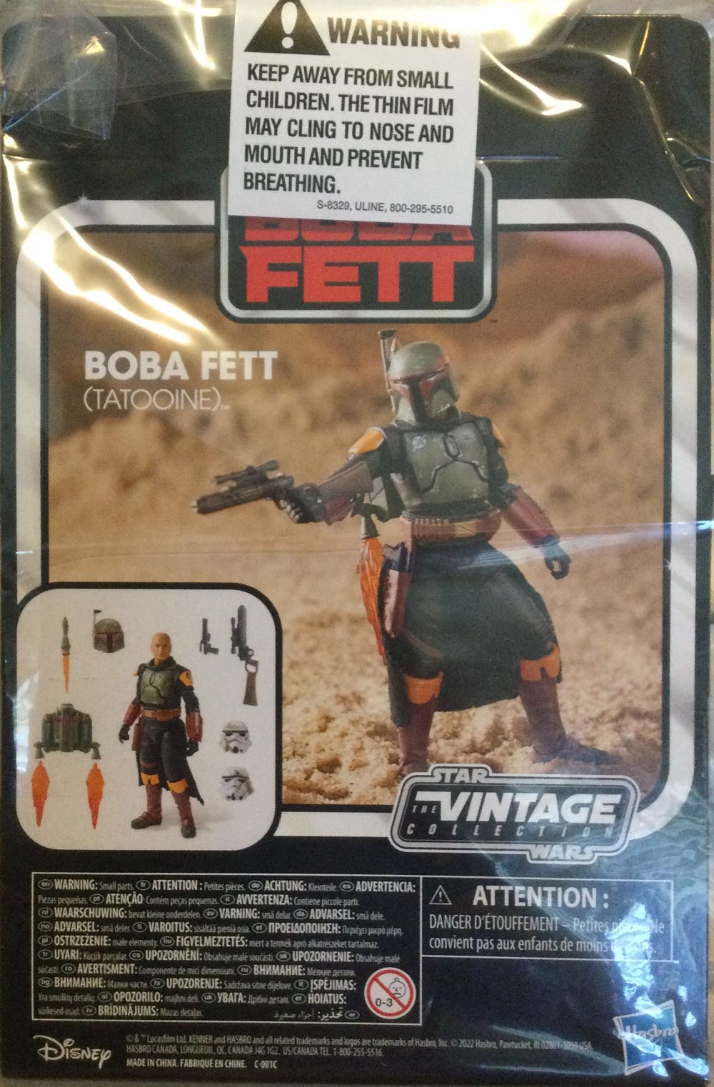 Boba Fett (book Of Boba Fett)- Box Exclusive- - Disney/ Hasbro (The Book Of Boba Fett) action figure collectible - Main Image 2