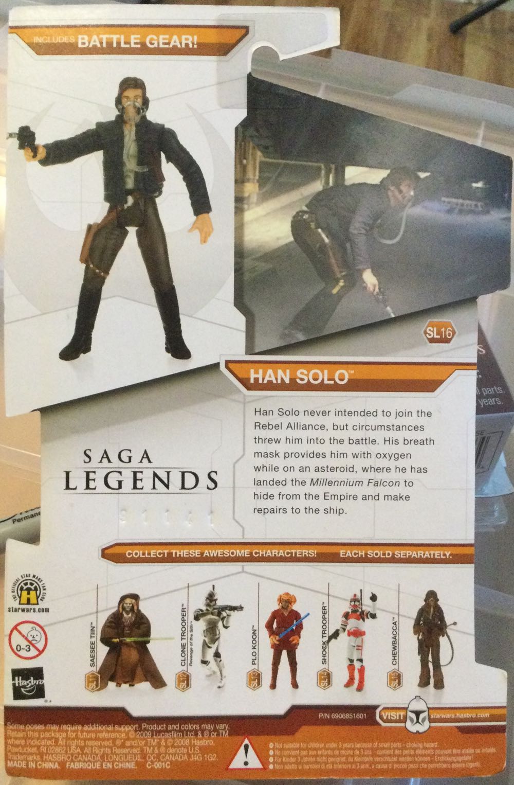 Legacy Collection (SL) - Han Solo - Hasbro (Empire Strikes Back) action figure collectible - Main Image 2