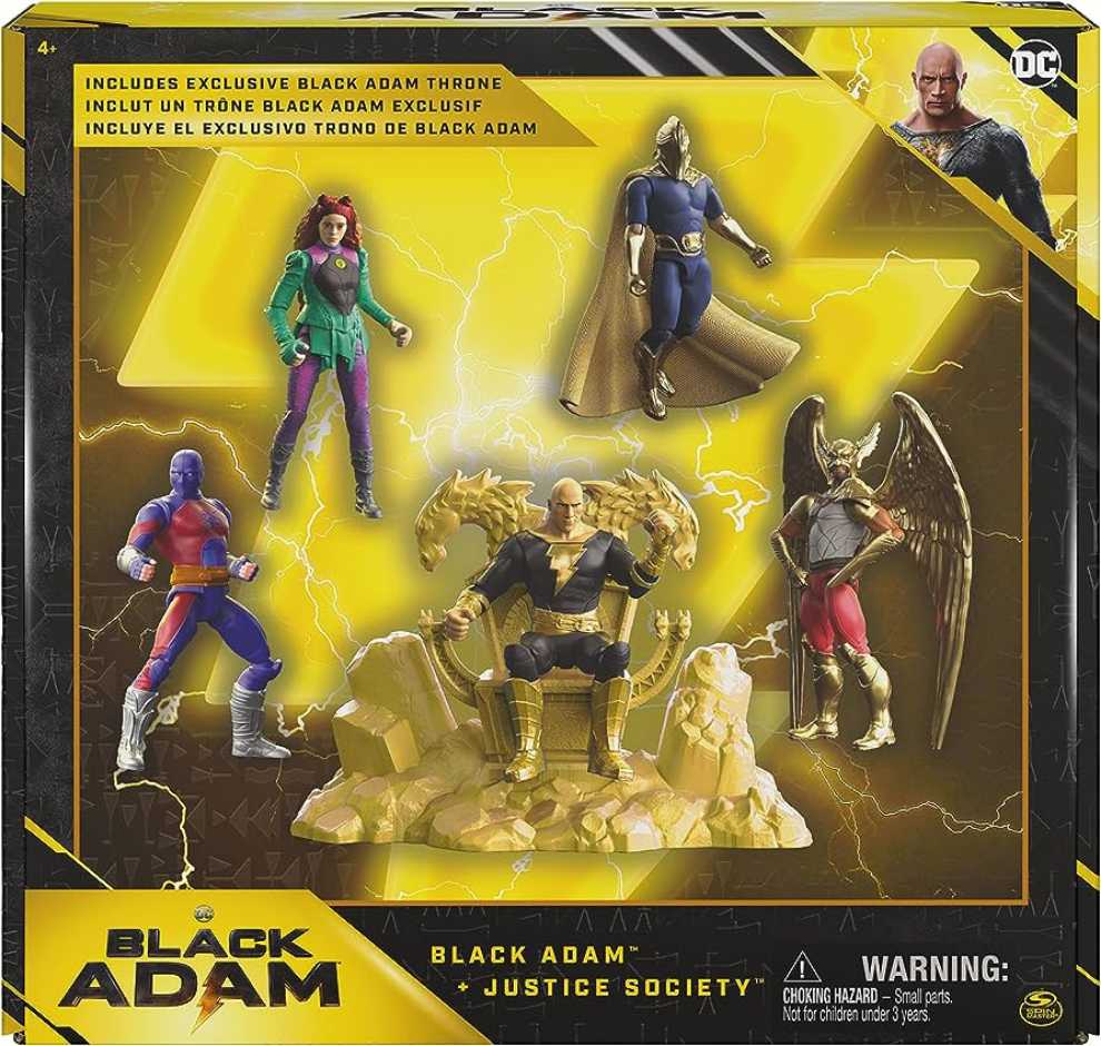Black Adam Movie - Cyclone - Spin Master (DC Heroes Unite) action figure collectible [Barcode 778988432198] - Main Image 2