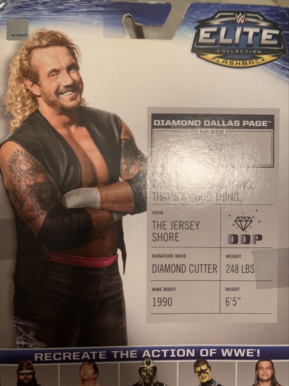 WWE: Diamond Dallas Page - Mattel (WWE) action figure collectible - Main Image 3