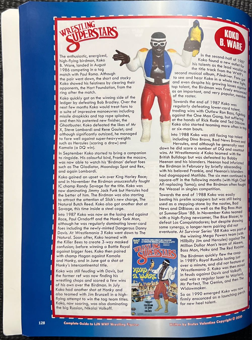 Koko B. Ware LJN - WWF LJN (WWF LJN) action figure collectible - Main Image 3