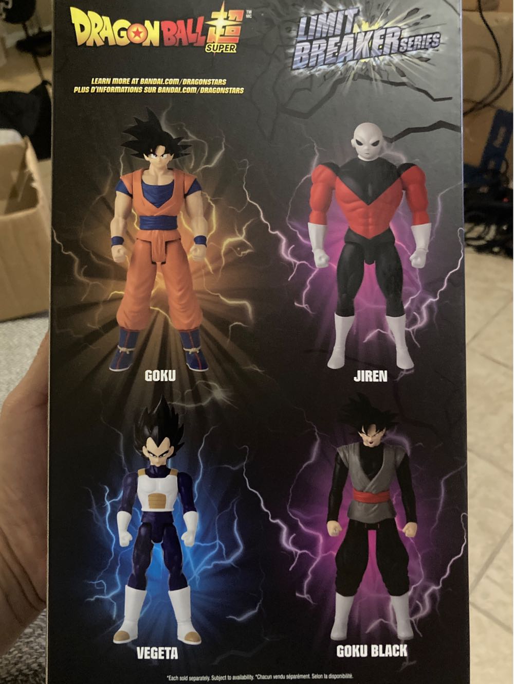 GOKU BLACK  - Bandai (Limit Breaker Series) action figure collectible [Barcode 045557367404] - Main Image 3