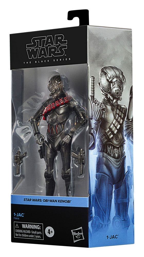 1-JAC - Hasbro (Black Series) (Black Series 6” Obi-Wan Kenobi 2020- 2024) action figure collectible [Barcode 5010993970285] - Main Image 3
