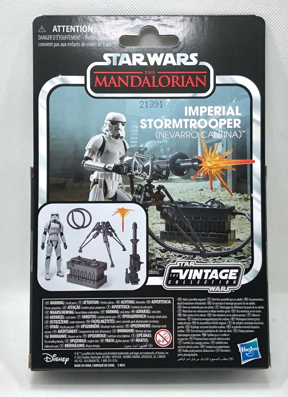 (D) Imperial Stormtrooper (Nevarro Cantina) - Hasbro (Star Wars The Vintage Collection) (Star Wars) action figure collectible - Main Image 2