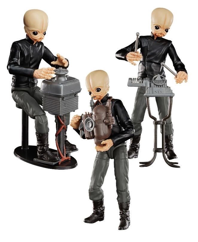 Nalan Cheel (The Modal Nodes) - Hasbro (Star Wars Black 6”) (Star Wars) action figure collectible - Main Image 4