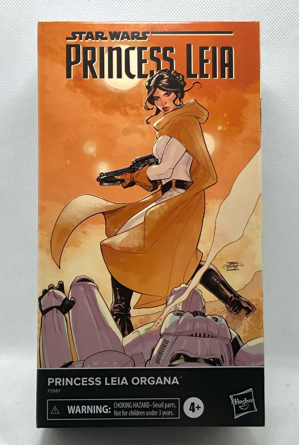 Princess Leia Organa - Hasbro (Star Wars Black 6” Comic Book) (Star Wars) action figure collectible - Main Image 2