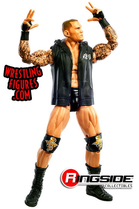 RANDY ORTON (W/ VEST) - WWE ELITE 2023 TOP TALENT - Mattel (Attire Date: 2020–2021 WWE Television) action figure collectible [Barcode 194735022212] - Main Image 4