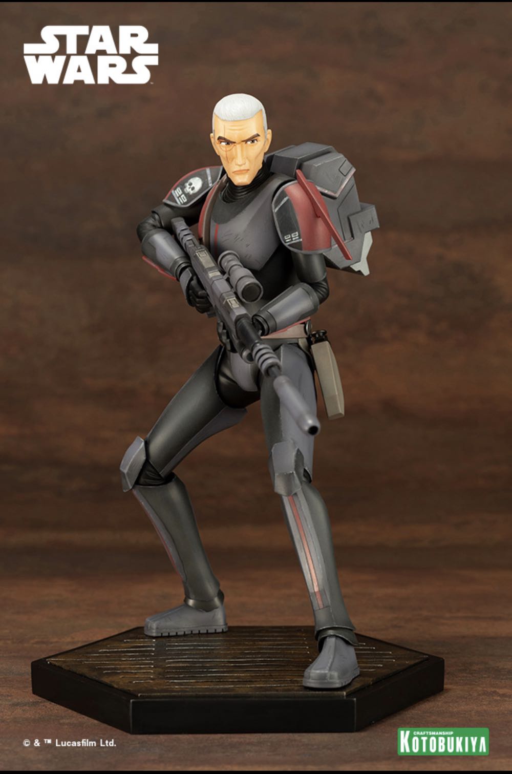 Kotobukiya ArtFX+ 1:7 The Bad Batch Crosshair - Kotobukiya (Crosshair) action figure collectible - Main Image 2