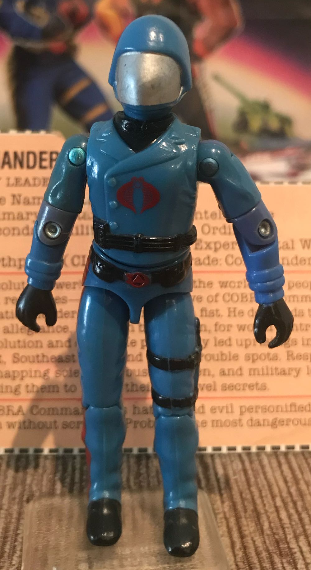 1983 Cobra Commander v1.5 - Hasbro (G.I. Joe) action figure collectible - Main Image 2