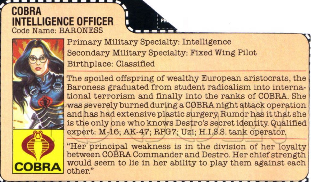 1984 Baroness v1 - Hasbro (G.I. Joe) action figure collectible - Main Image 4