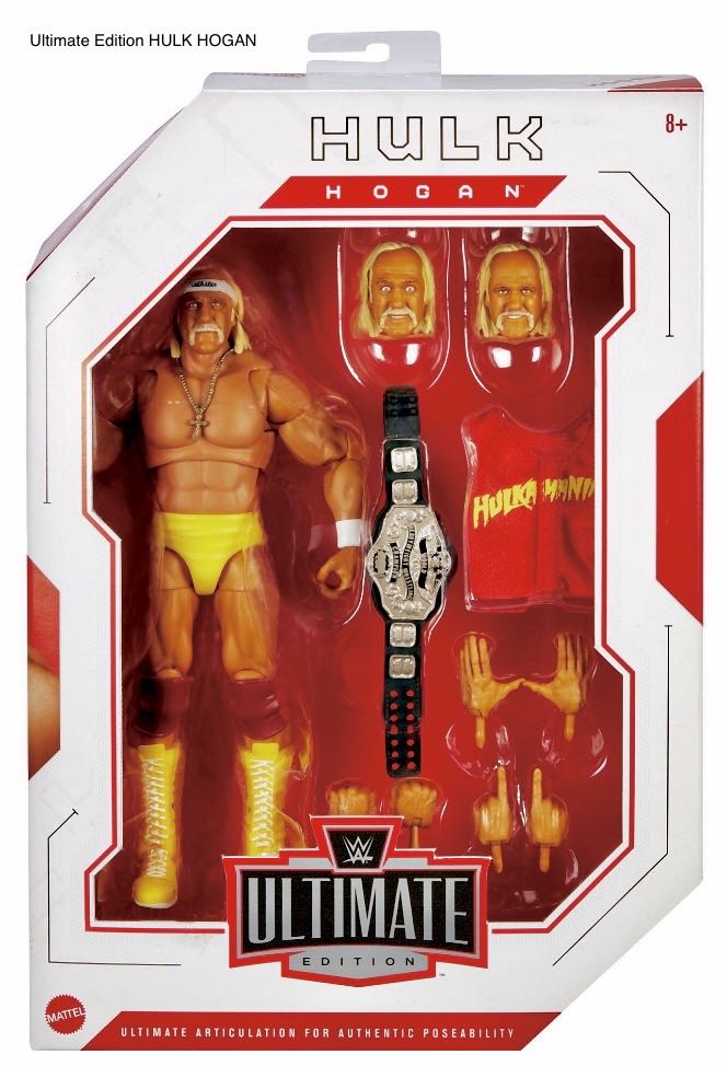WWE Ultimate Edition Series HULK HOGAN - Mattel (UFC & WWE Ultimate Series) action figure collectible - Main Image 1