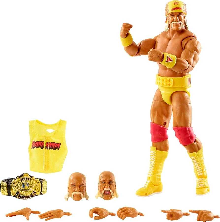 WWE Ultimate Edition Series HULK HOGAN - Mattel (UFC & WWE Ultimate Series) action figure collectible - Main Image 2