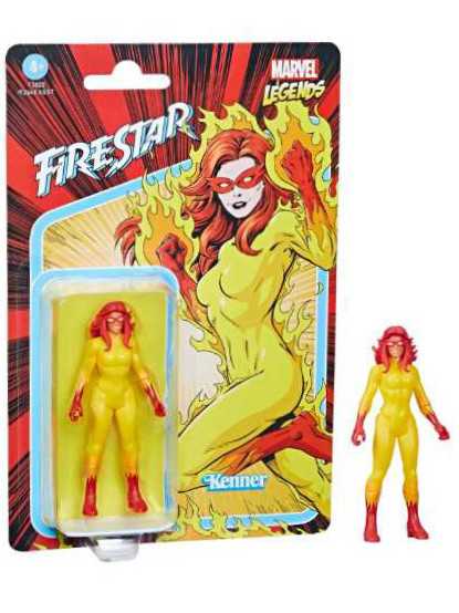 Marvel Legends : Firestar - Hasbro (Marvel Legends Retro) action figure collectible [Barcode 5010993962686] - Main Image 3