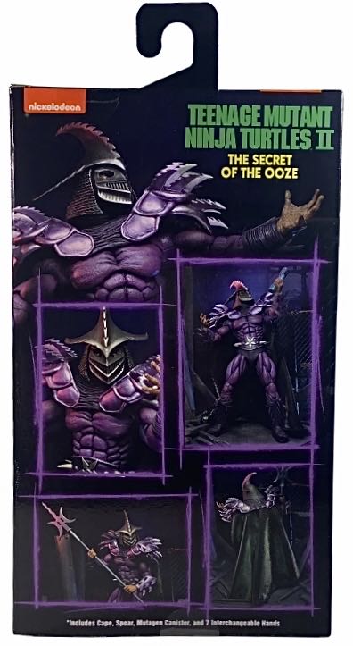 Super Shredder (Movie) - Neca (TMNT II 60th Anniversary (1991)) action figure collectible [Barcode 0634482541289] - Main Image 2