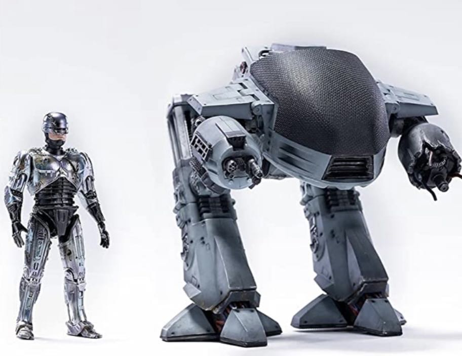 ED-209 vs RoboCop (Battle-Damaged) 2-Pack - HIYA Toys (Robocop) action figure collectible [Barcode 6957534202094] - Main Image 4