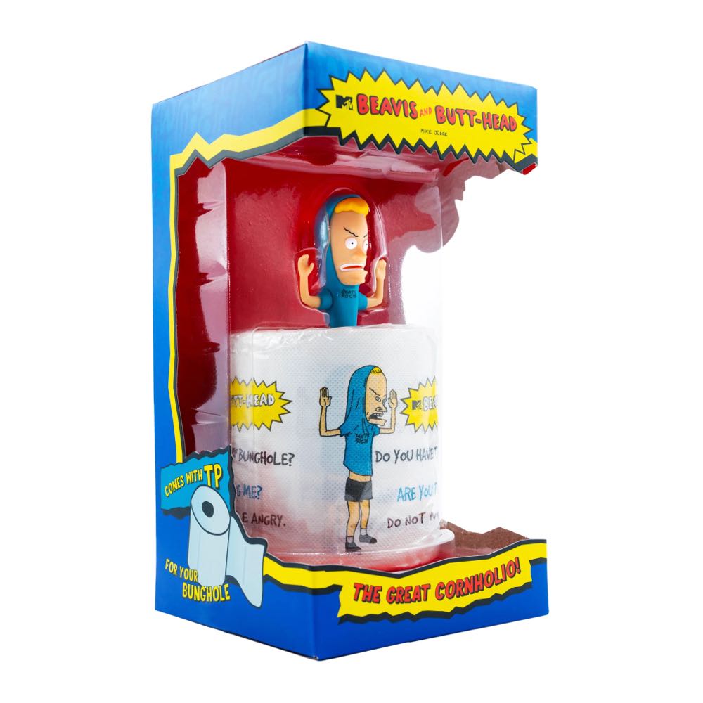 Beavis & Butthead ReAction: Beavis - Cornholio Box Set With TP - Super 7 / ReAction Figures (Beavis & Butthead) action figure collectible [Barcode 840049824102] - Main Image 2