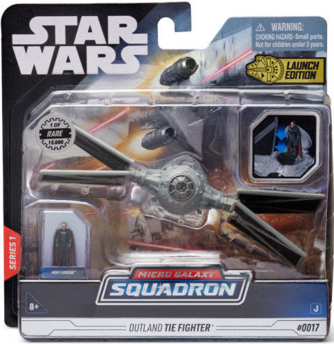 Star Wars Micro Galaxy Squadron Outland Tie Fighter - Jazwares (Star Wars) action figure collectible [Barcode 191726416241] - Main Image 1