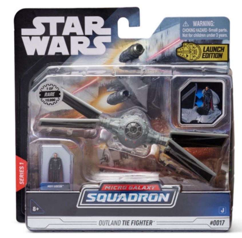 Star Wars Micro Galaxy Squadron Outland Tie Fighter - Jazwares (Star Wars) action figure collectible [Barcode 191726416241] - Main Image 4
