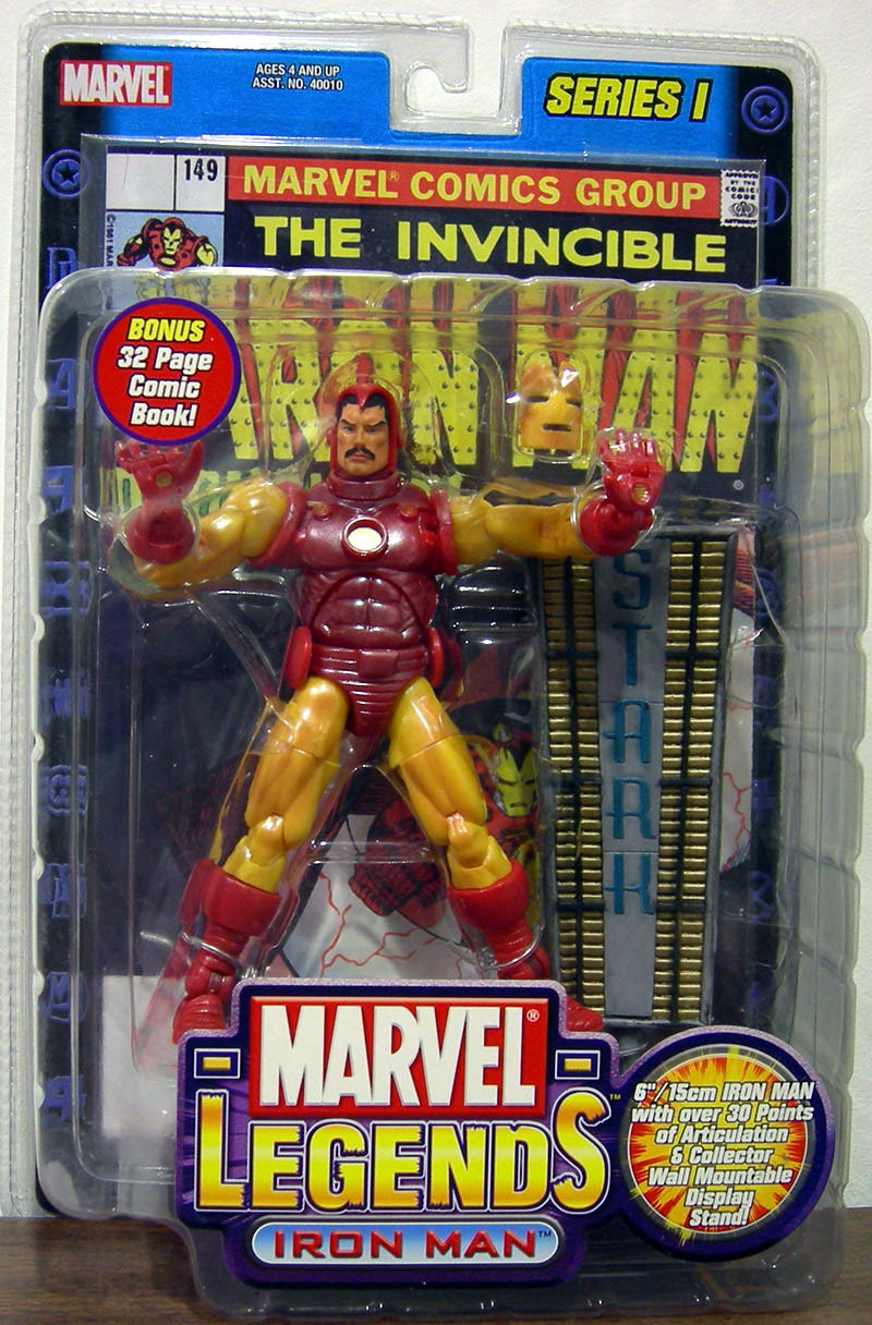 Iron Man - Toy Biz (Marvel Legends) action figure collectible - Main Image 2