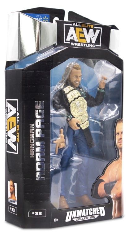 Hangman Adam Page - AEW Unmatched (Walmart Exclusive) - Jazwares (AEW Unmatched Collection Series 4 - #26: Hangman Adam Page) action figure collectible [Barcode 191726442097] - Main Image 2