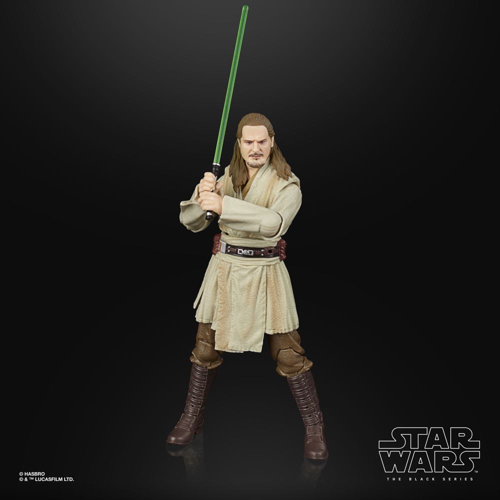 50th Anniversary - Qui-Gon Jinn - Hasbro (Star Wars: The Black Series) action figure collectible - Main Image 2