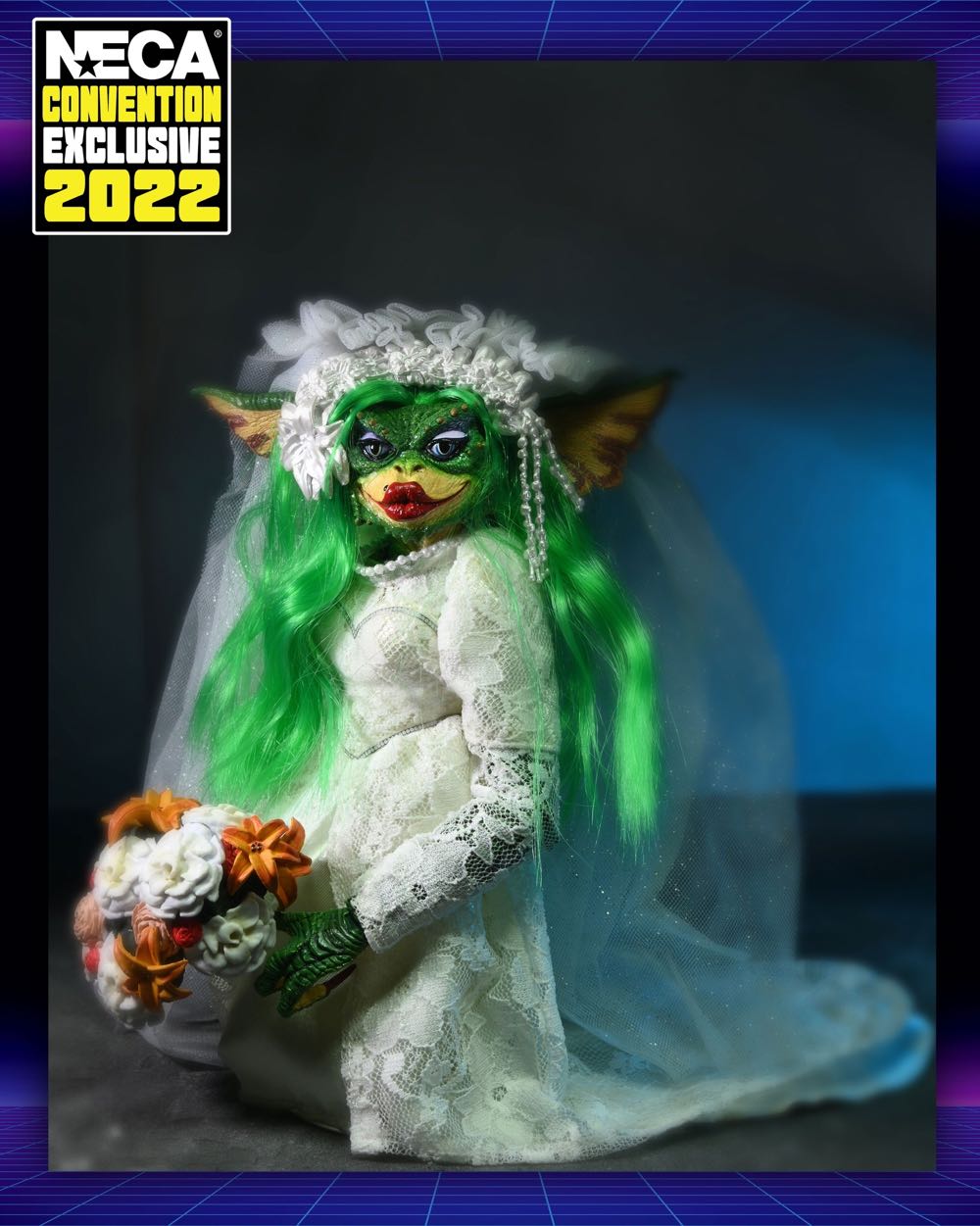 Gremlins 2 The New Batch Ultimate Greta Wedding Dress SDCC Exclusive - Neca (Gremlins) action figure collectible [Barcode 634482306277] - Main Image 4