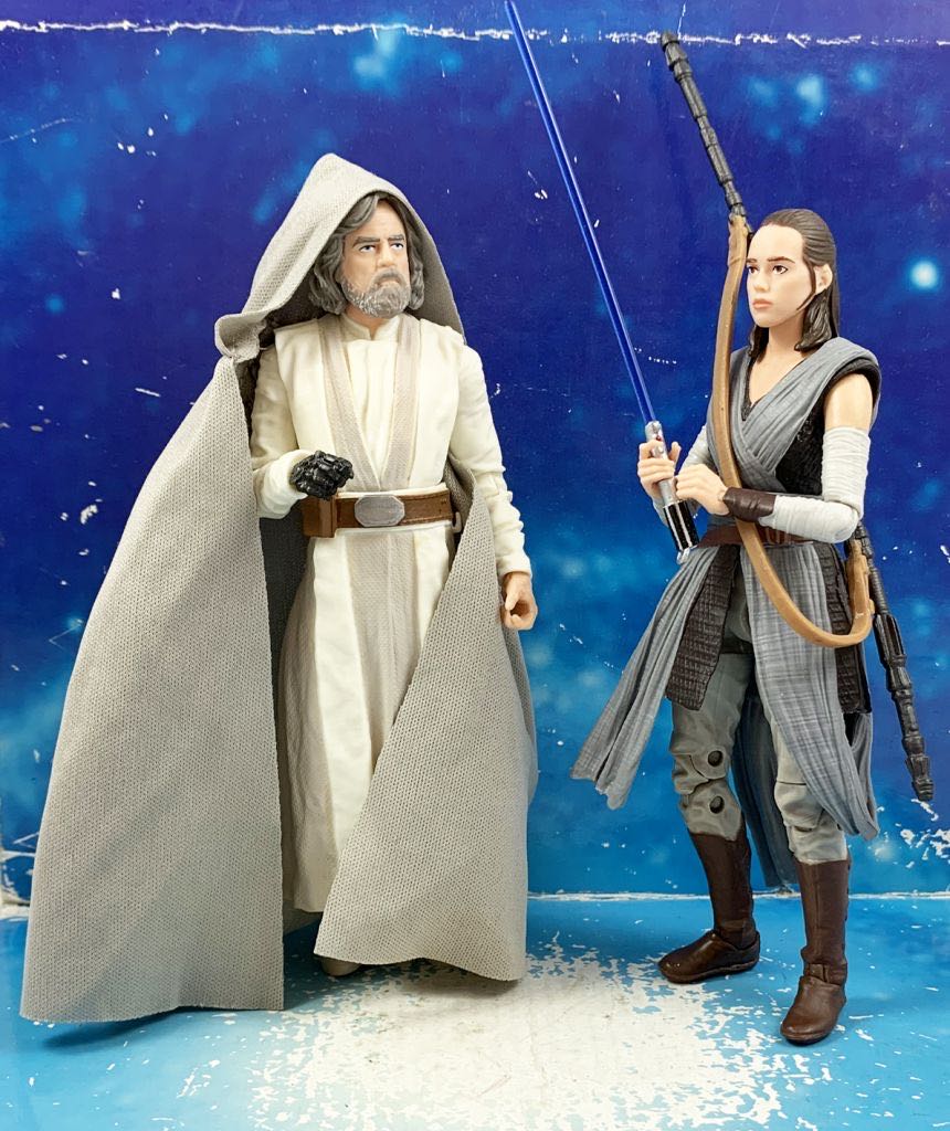 SDCC 2017 2-pack with Rey & Luke Skywalker - Hasbro (Star Wars: The Black Series) action figure collectible - Main Image 3